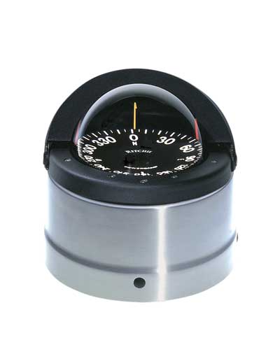 Ritchie Navigator Marine Boat Compass Binnacle DNP 200 4 1/2 Flat 